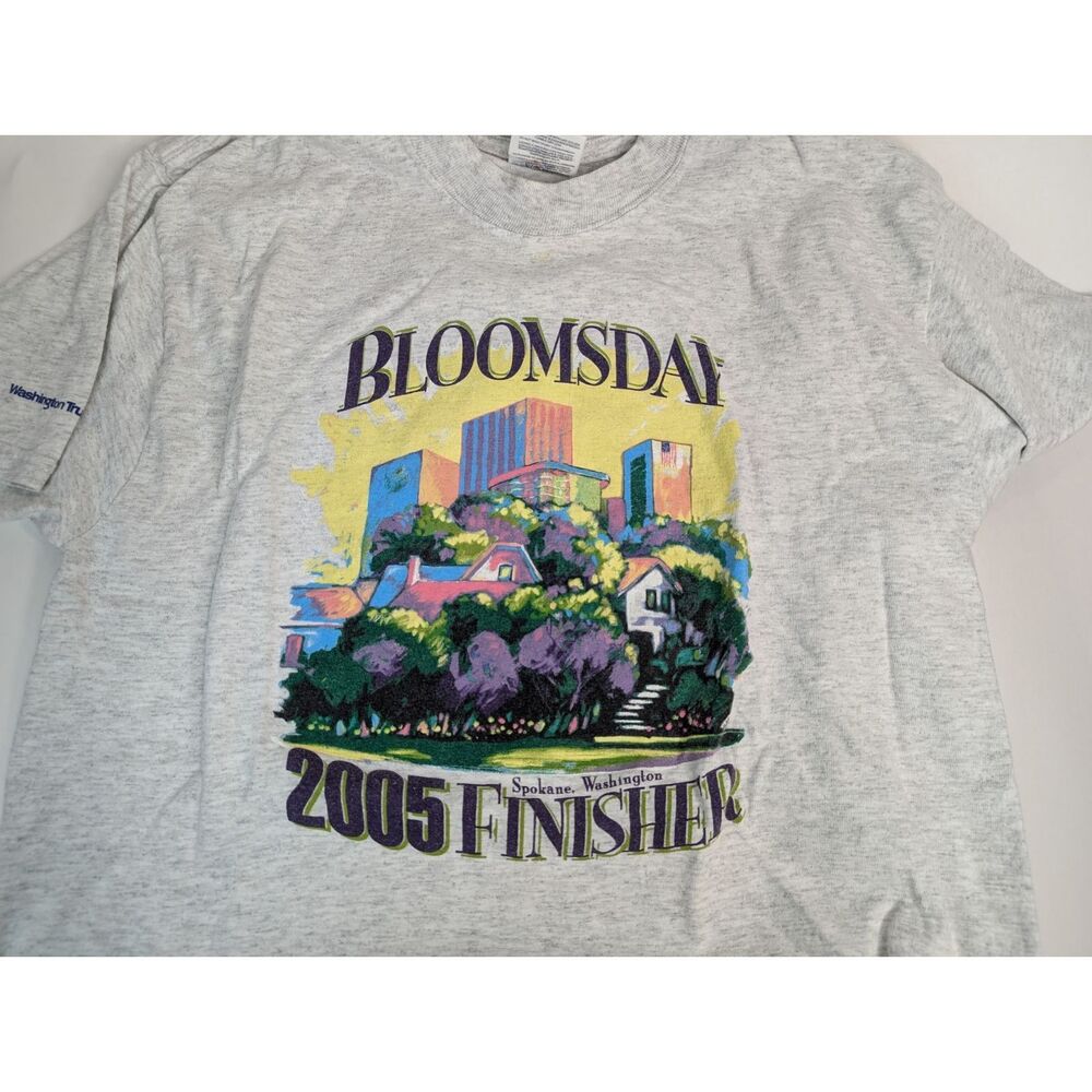 Bloomsday Marathon Spokane Washington Graphic Tee Tshirt Lot Mostly Size Large